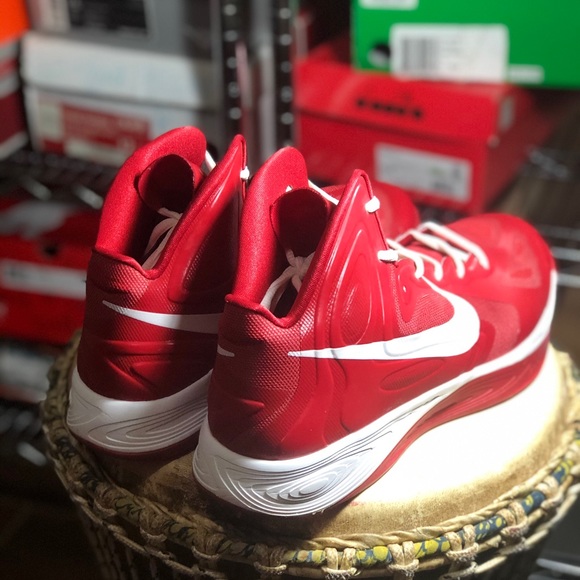 Men's Nike Hyperfuse Basket 525019-600 Red Sz 11.5 - Picture 2 of 12